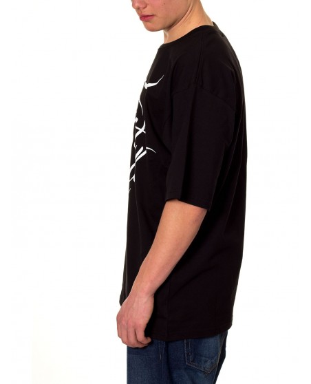 Townz Keep It Real Black Baggy T-shirt