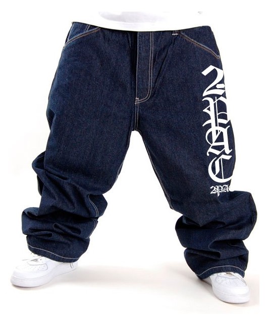 2-Pac Basic Baggy Logo Dark Indigo