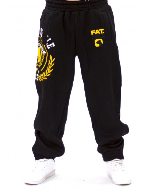 FAT313 Classic Emblem Sweatpants black