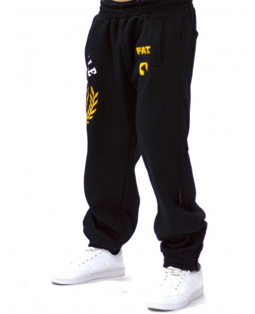 FAT313 Classic Emblem Sweatpants black