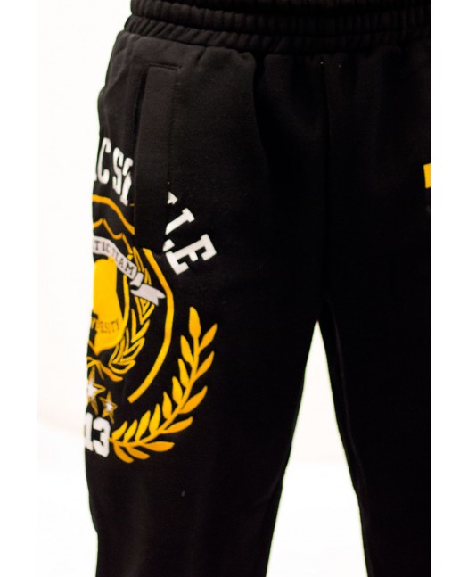 FAT313 Classic Emblem Sweatpants black