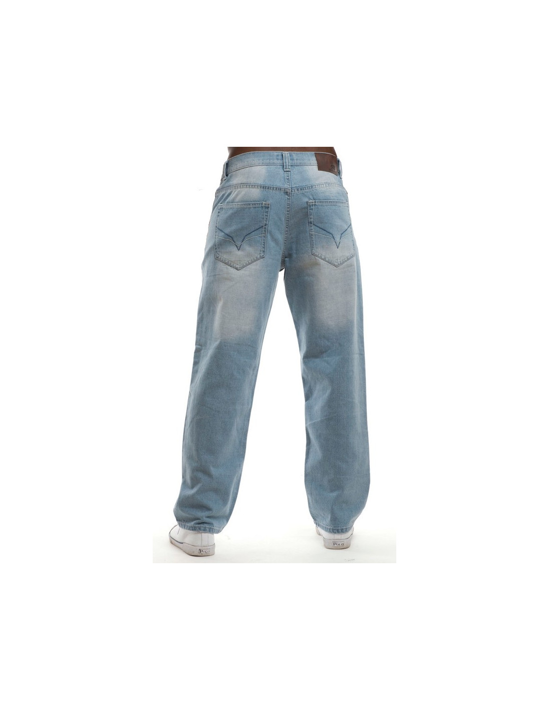 Royal Blue Baggy Jeans Harlem Light Blue