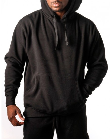 Royal Blue Blanc Hoodie pullover Black