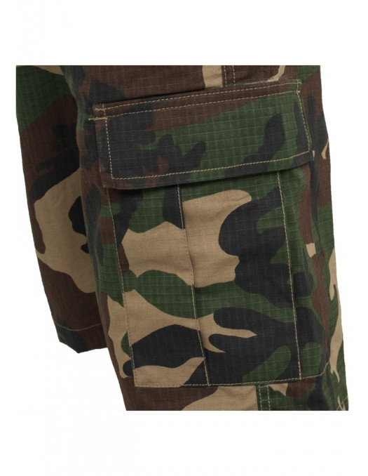 Urban Camouflage Cargo Shorts wood camo