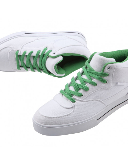 Hi-Top Grön Plain Sneakers