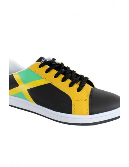 Jamaica Flag Low Sneakers Trainers Shoes
