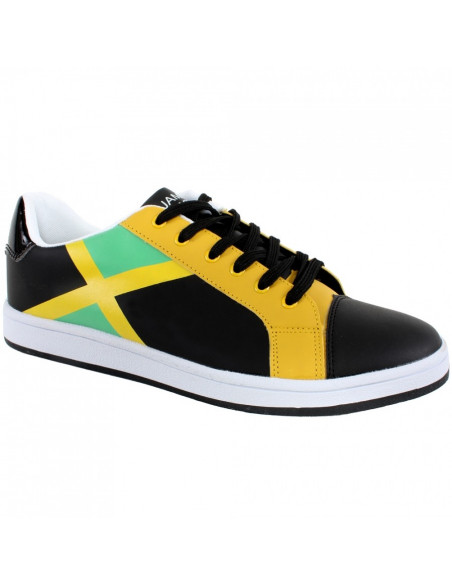 Jamaica Flag Low Sneakers Trainers Shoes