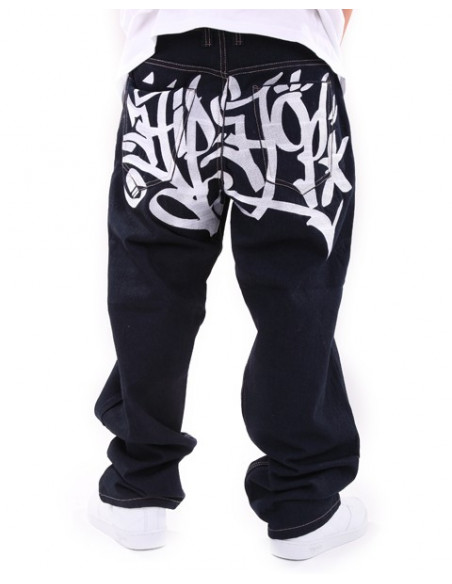 Townz Baggy Hip Hop Navy Jeans