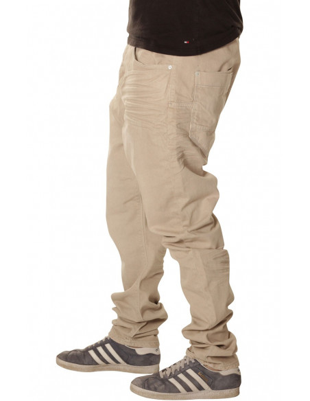 Rocawear Jeans Drop Crotch Hammerfit Beige baggy
