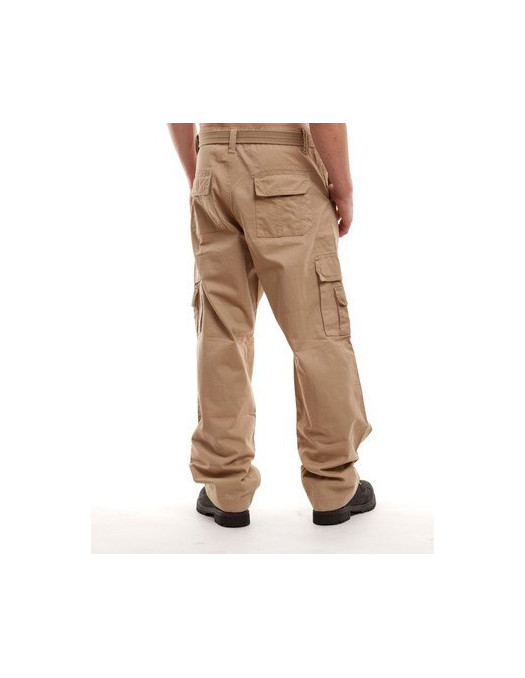 Royal Blue RelaxedFit Cargo Pants Khaki
