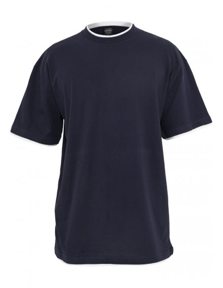 Urban 2-tone t-shirt navy / white