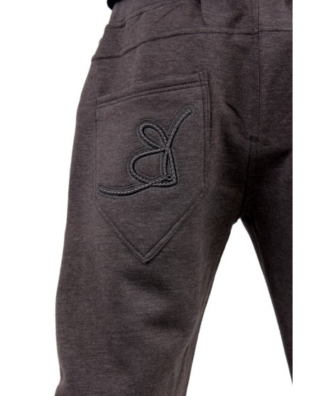 Brooklyn Mint Sweat Pants Jeans Style Dark Grey