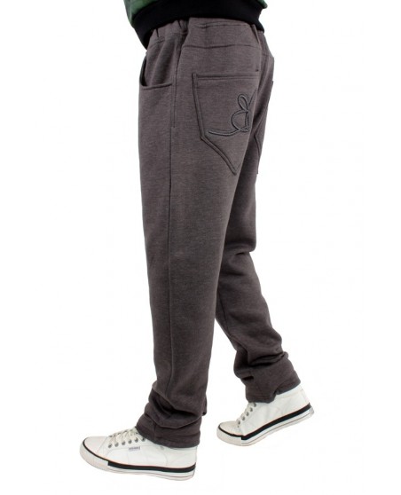 Brooklyn Mint Sweat Pants Jeans Style Dark Grey