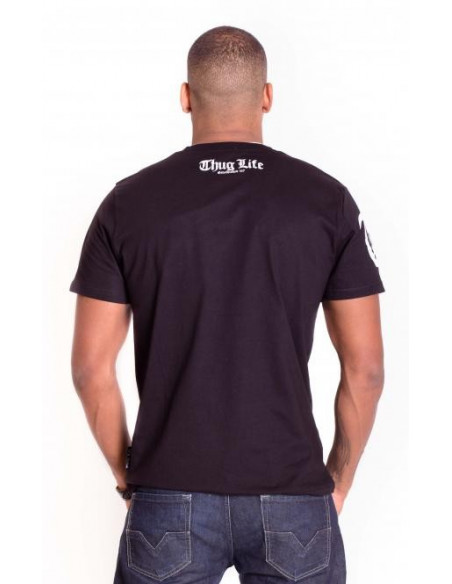 Thug Life T-Shirt Est 187 Black