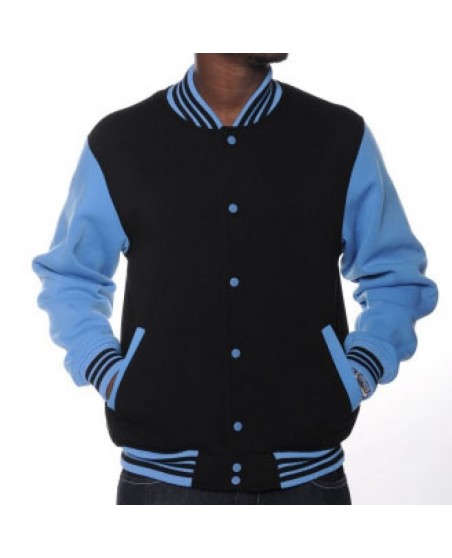 Raw Blue Baseball Varsity Takki Aqua