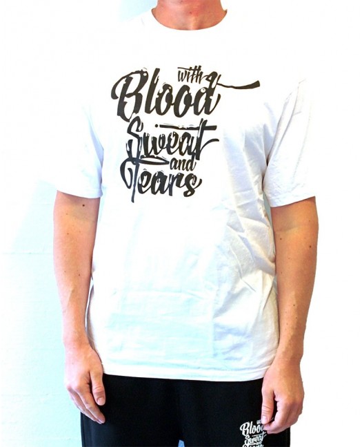Blood, Sweat \u0026 Tears baggy t-shirt White