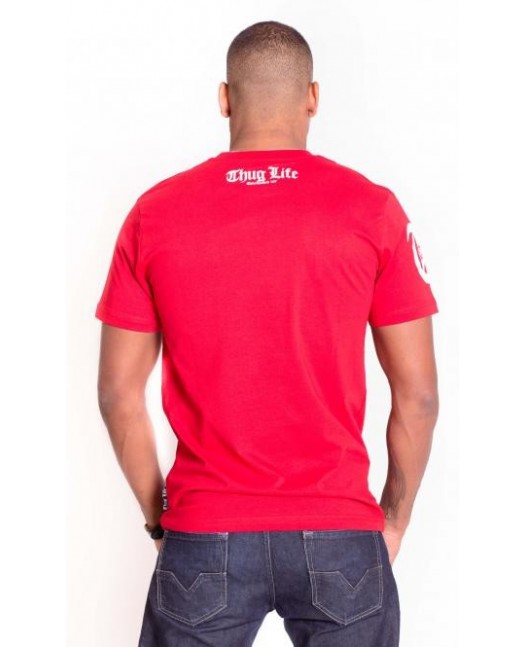 Thug Life T-Shirt Est 187 Red