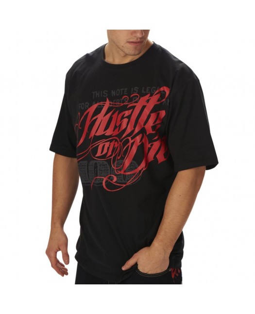 Hustle Or Die Svart T-shirt