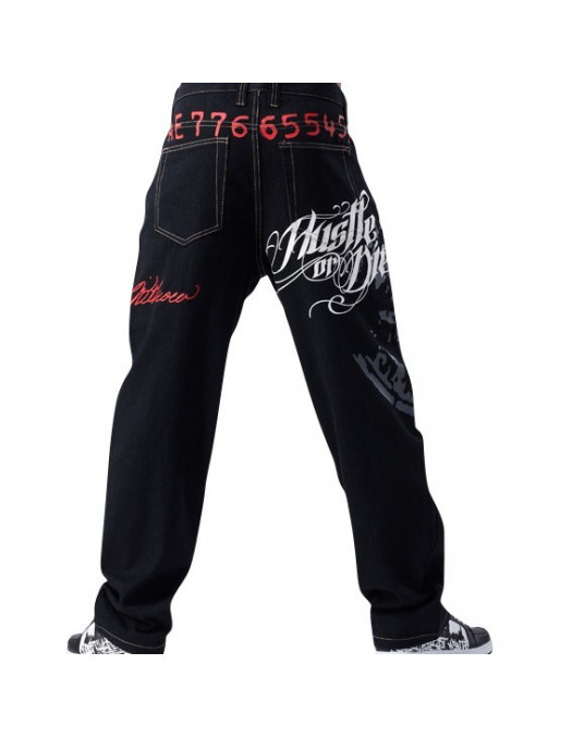 Hustle Or Die Tummat Baggy Farkut