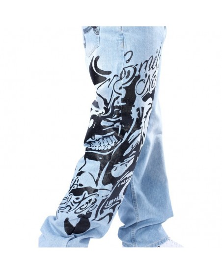 Townz Baggy Jeans Smile now light