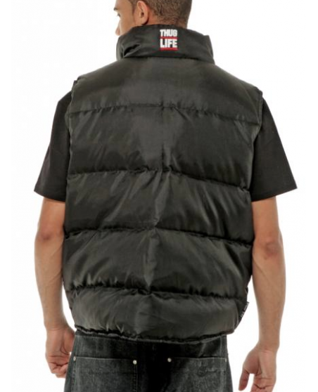 Thug Life Oldschool Vest Black