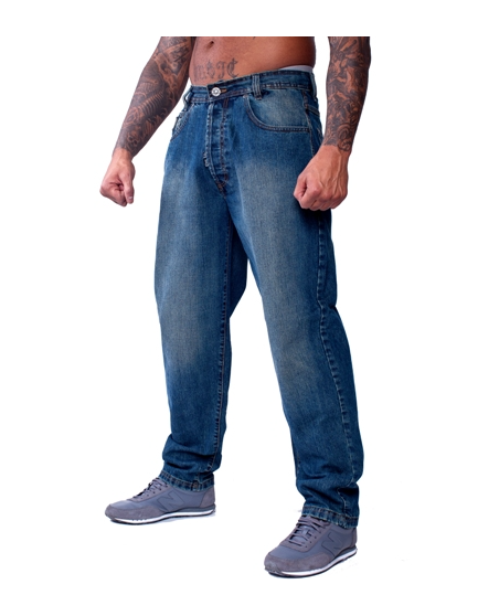 Thug Life Jeans Dirty Blue