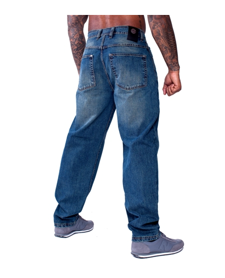 Thug Life Jeans Dirty Blue
