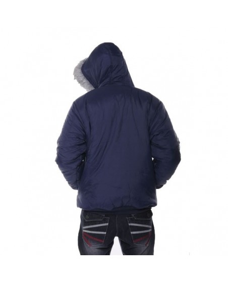 Raw Blue Plaid Reversible Jacket Blue