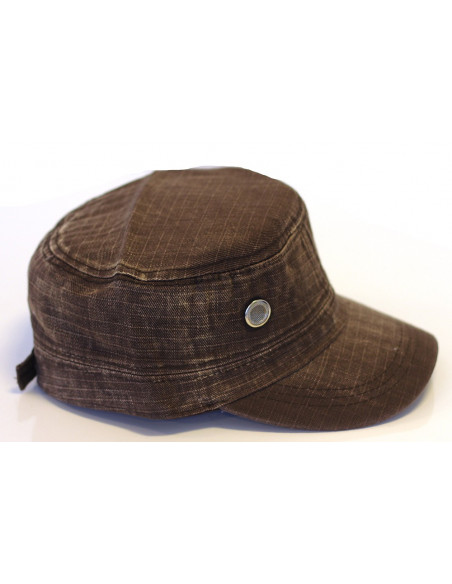 Identity Plain Vintage Cap/ Brown