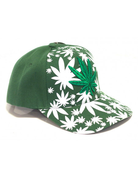 Identity Weed Baseball Cap/Green