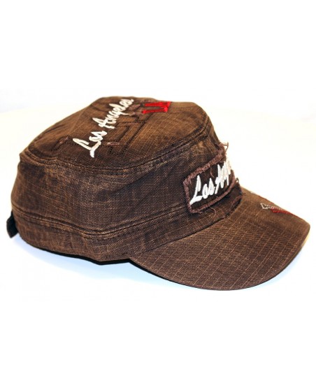 LA Vintage Fashion Cap/Brown