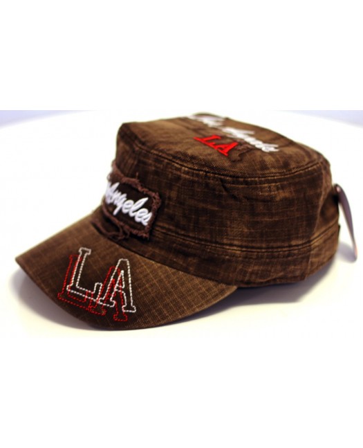 LA Vintage Fashion Cap/Brown