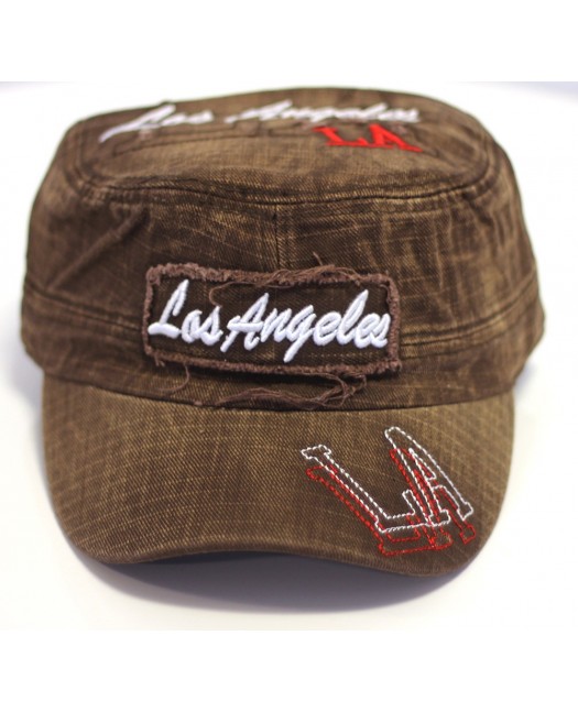 LA Vintage Fashion Cap/Brown