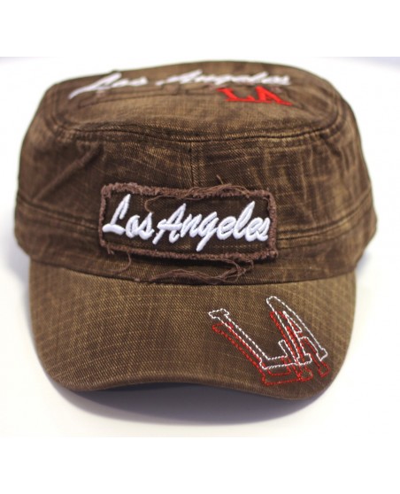 LA Vintage Fashion Cap/Brown