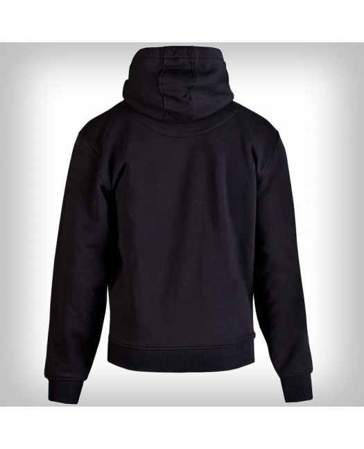 Amstaff Hoodie Yellow Logo Black