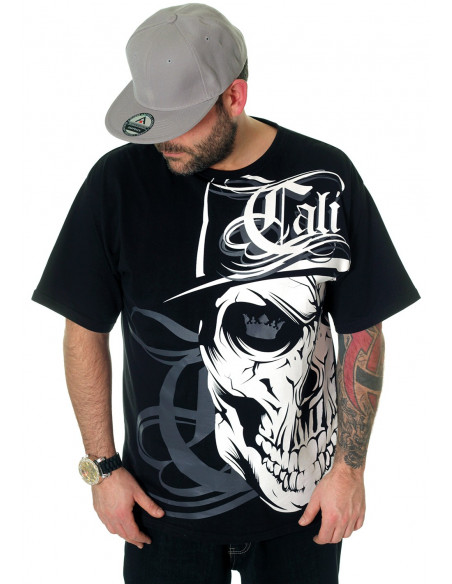 Cali Skull Grå T-shirt från BSAT